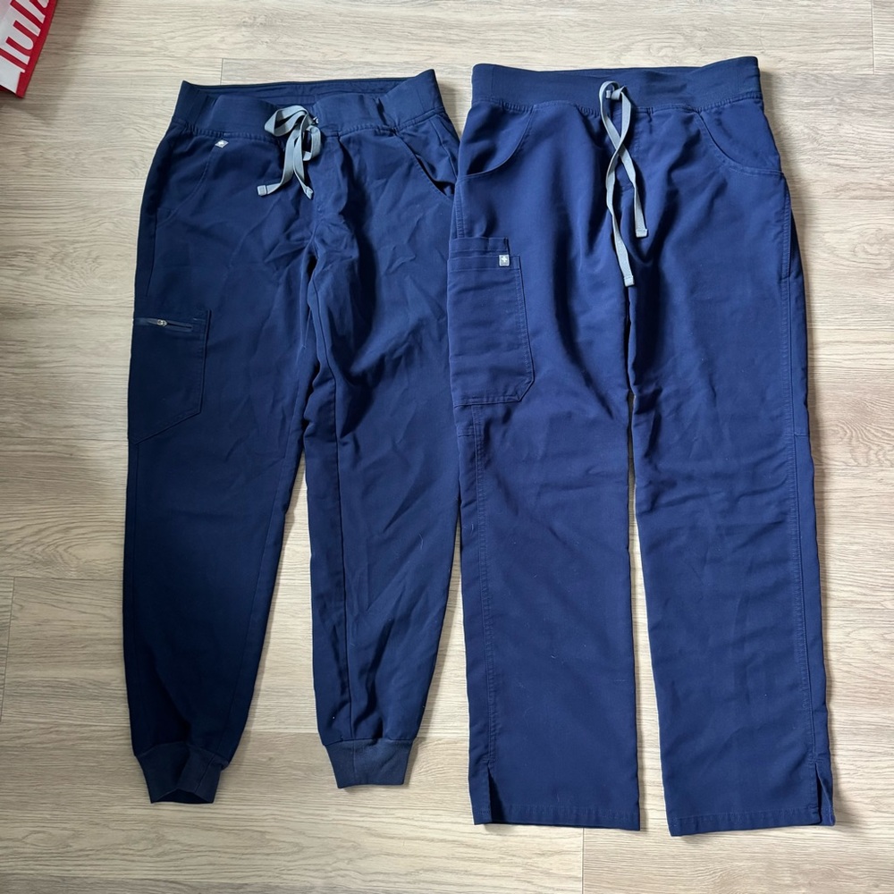 Figs Navy Blue Women's Pants